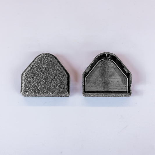 Front Seat Belt Shoulder Bolt Cover Set for 1979 - 1986 Ford Mustang