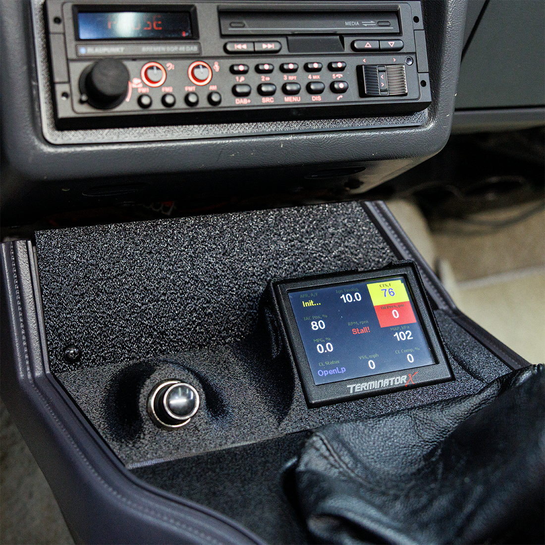 Ash Tray Panel with Holley 3.5" Screen Mount