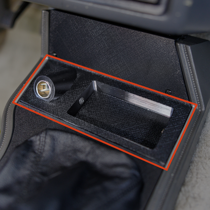 Ash Tray Panel with Storage