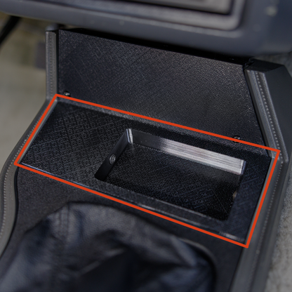 Ash Tray Panel with Storage