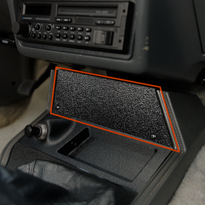 Center Console Bezel with Blank Face for 1979 - 1986 Ford Mustang