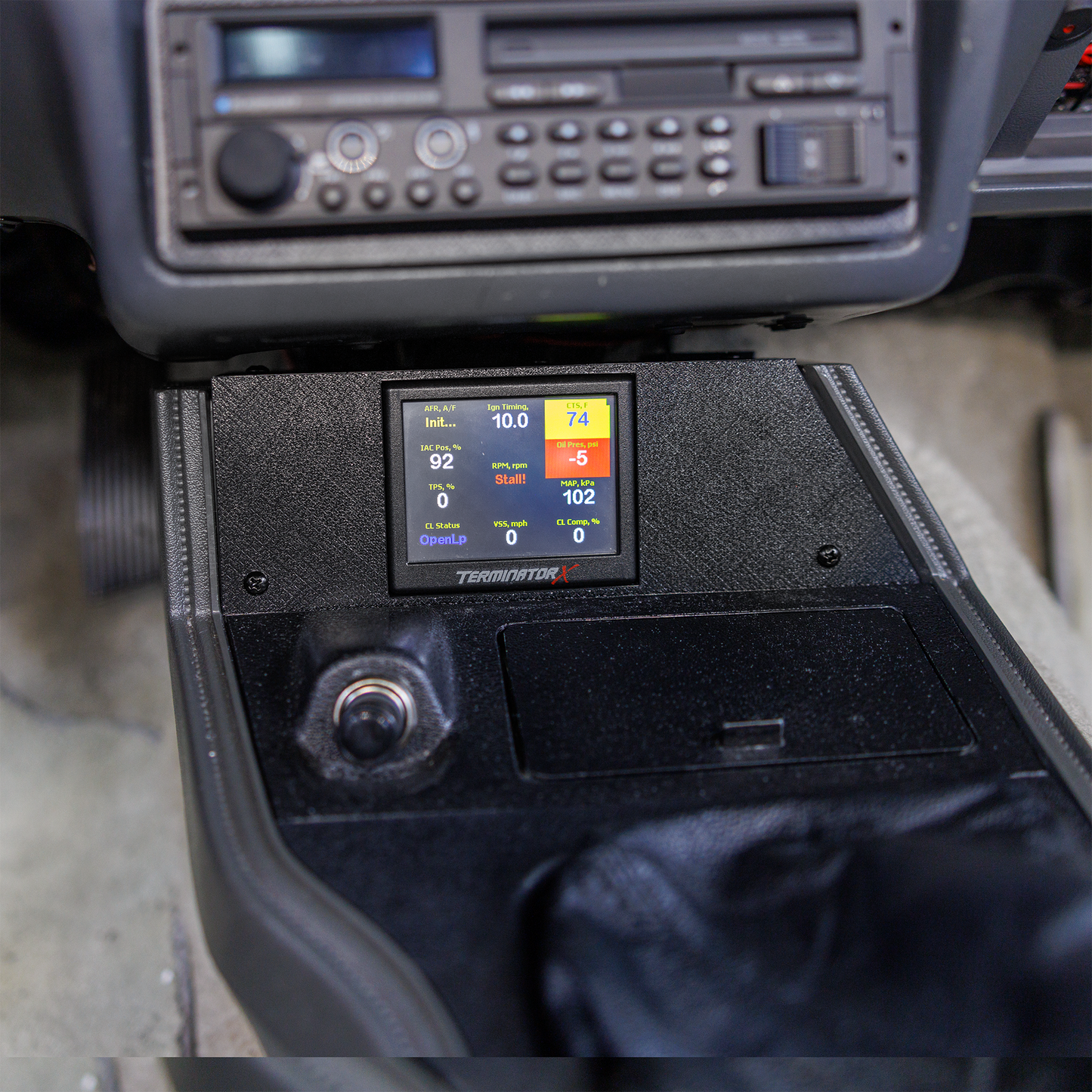 Holley 3.5" Screen Mount for Center Console