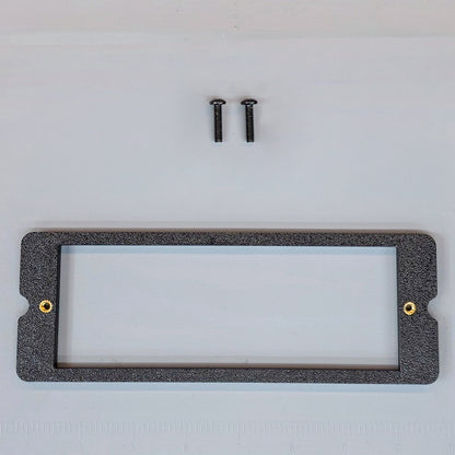 Radio Delete Panel with Holley EFI 3.5" Screen Mount for 1979 - 1986 Ford Mustang