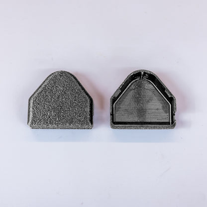 Front Seat Belt Shoulder Bolt Cover Set for 1979 - 1986 Ford Mustang