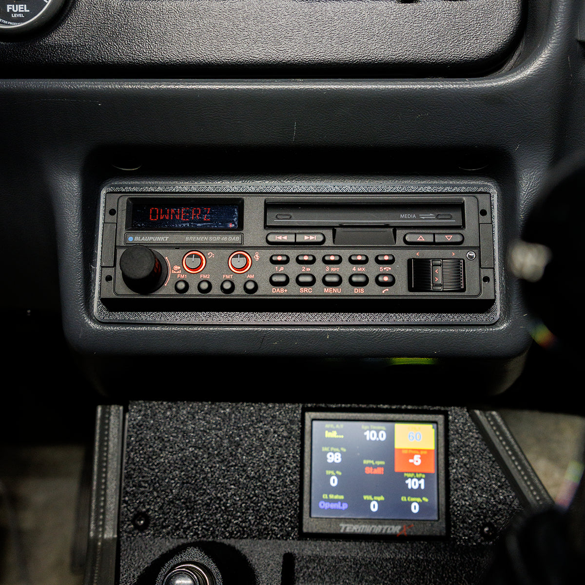 Single Din Radio Trim for 1979 - 1986 Ford Mustang